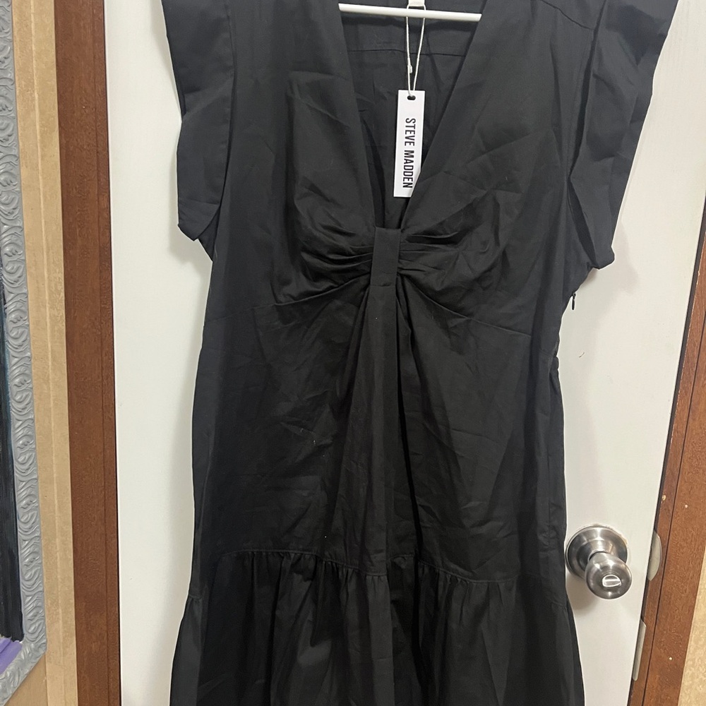 Steve Madden Black Mini Dress